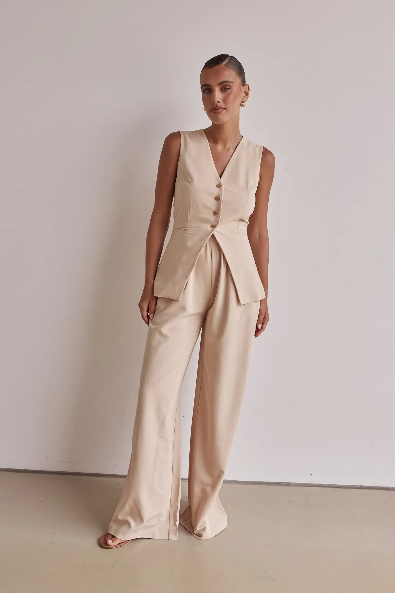Wren Vest (Beige)