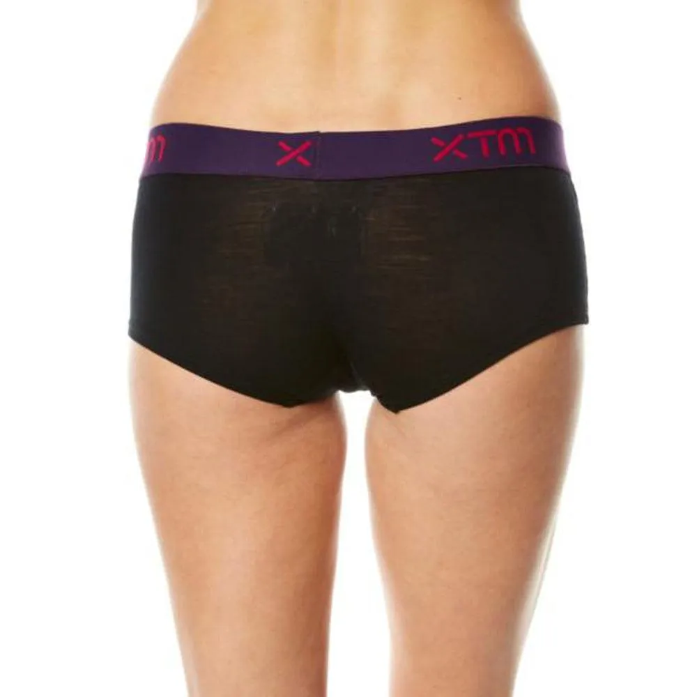 XTM Women's Merino Boyleg - Black