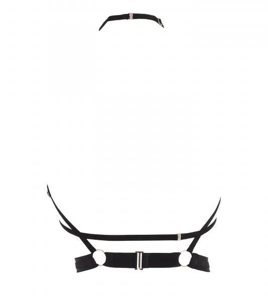Zuri Harness Bra - Black -